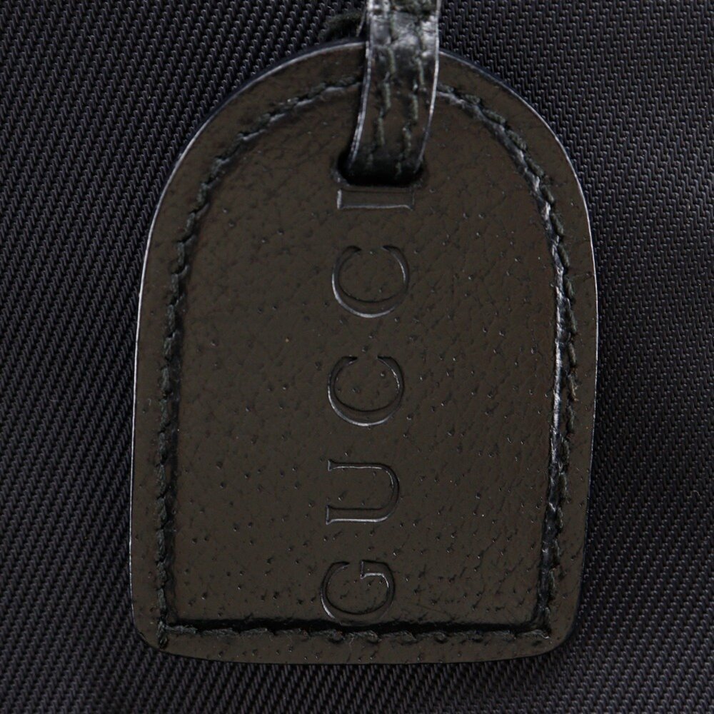 GUCCI Black Leather Backpack - Picture 14 of 16